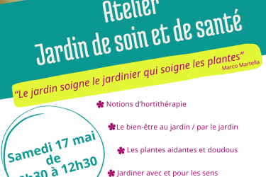 Atelier « Jardin de soin et de santé »_Marlhes