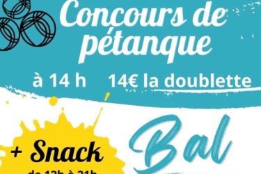 Concours de pétanque + bal_Saint-Sauveur-en-Rue