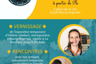 Temps convivial à « La Boutique »_Bourg-Argental