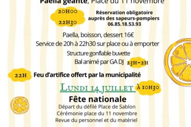 Défilé du 14 juillet_Bourg-Argental