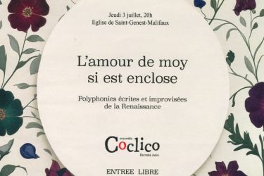 Concert « Ensemble Coclico »_Saint-Genest-Malifaux
