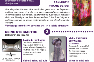 Journées Nationales des Artistes 2025_Saint-Julien-Molin-Molette