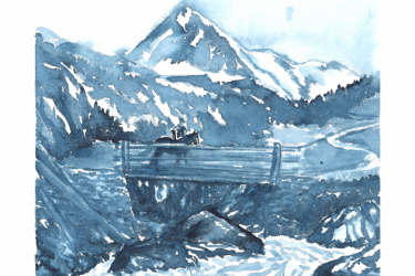 Exposition sur les glaciers de Maïe Fel_Saint-Julien-Molin-Molette