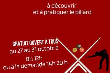 Découverte du billard français_Marlhes