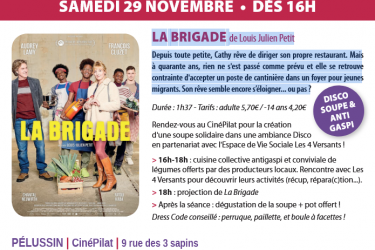 Festival du Cinéma solidaire du Pilat – La Brigade_Pélussin