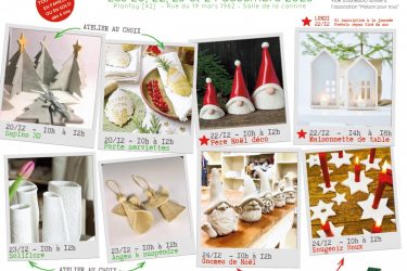 Stages créatifs de Noël_Planfoy