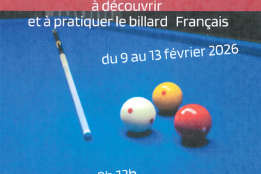 Découverte du billard français_Marlhes