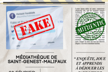 Atelier numérique sur les fake news_Saint-Genest-Malifaux