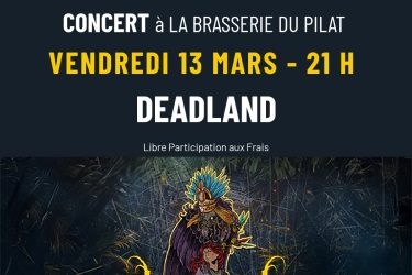 La Brasserie du Pilat – Concert – DeadlanD_Saint-Julien-Molin-Molette