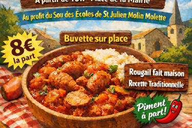 Matinée Rougail Saucisse_Saint-Julien-Molin-Molette