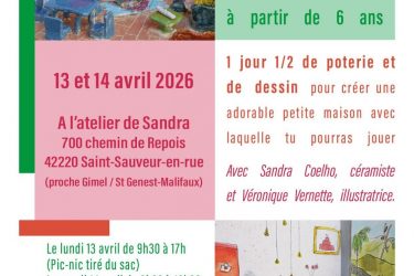 Stage poterie et dessin pour enfants_Saint-Sauveur-en-Rue