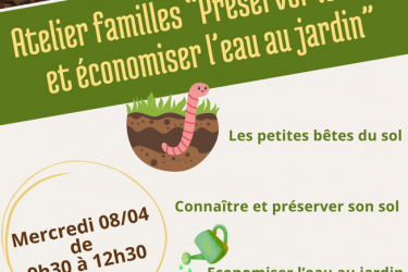 Atelier Jardin « Préserver les sols et économiser l&rsquo;eau »_Marlhes