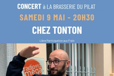 La Brasserie du Pilat – Concert – Chez Tonton, Amaury Ruillière_Saint-Julien-Molin-Molette