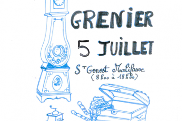 Vide grenier-23eme édition_Saint-Genest-Malifaux