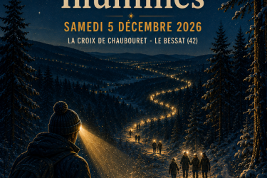 Rando Nocturne des Illuminés_Le Bessat