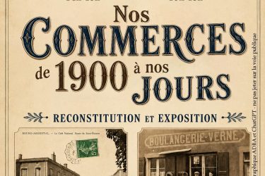 Reconstitution et exposition “Nos commerces de 1900 à nos jours”_Bourg-Argental