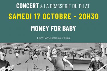 La Brasserie du Pilat – Concert – Money For Baby_Saint-Julien-Molin-Molette